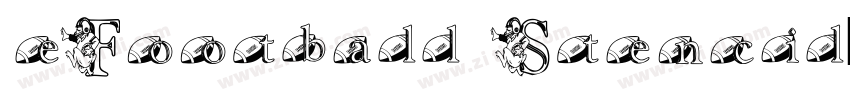 eFootball Stencil字体转换
